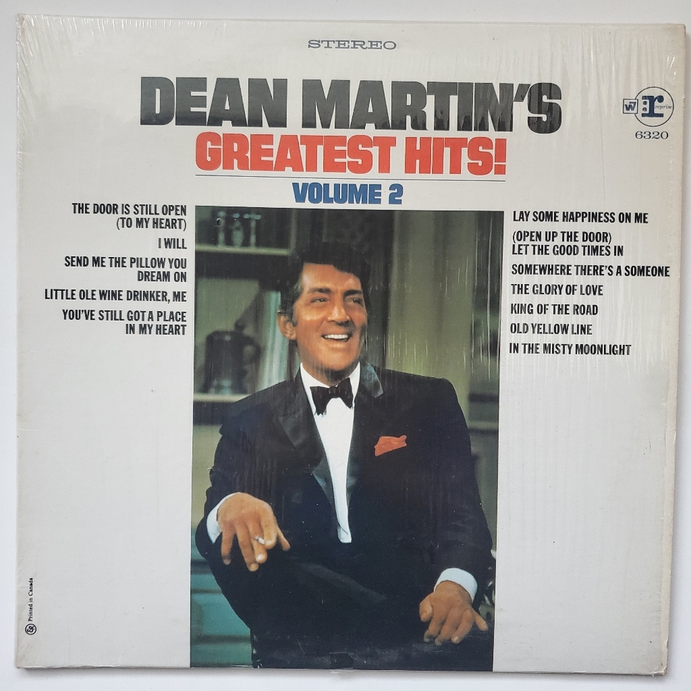 Dean Martin's Greatest Hits Volume 2 Vinyl Record ⏺️ 3/$40+Free Shipping!🚚